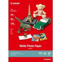 Canon Fotopapier MP-101 DIN A4 matt 170 g/qm 50 Blatt