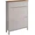 SoBuy Schuhschrank Schmal 80 x 108 x 25 cm mit Schublade braun