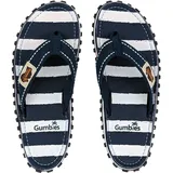 Gumbies Deck Chair T-Strap-Zehentrenner Blau 36