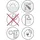 GARDINIA Fensterfolie Privacy 50, semitransparent, selbsthaftend, zuschneidbar, 67,5 x 150 cm