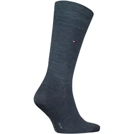 Tommy Hilfiger TH MEN SOCK 1P PREMIUM WOOL 47-48 Grau/Blau