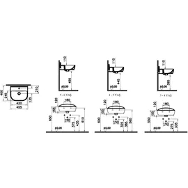 Vitra Sento Kids Waschtisch 45,5 x 40 cm (7350B003-0041)