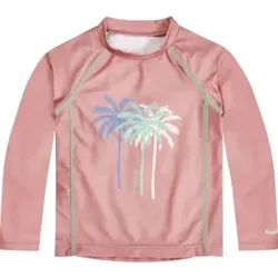 Playshoes UV-Schutz Shirt 1/1 Arm Palmen koralle, 74/80
