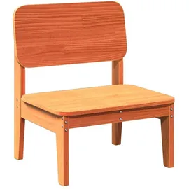 vidaXL Gartenstuhl Wachsbraun 60 x 52,5 x 72 cm braun 1 St.