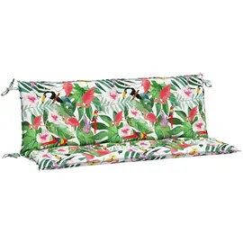 vidaXL Bankauflage 150 x 50 x 7 cm mehrfarbig 2 St.