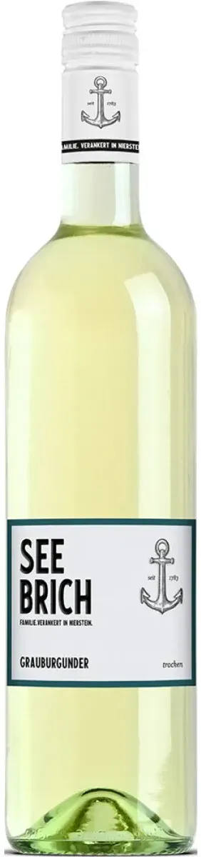 Seebrich Grauburgunder Vegan Weißwein trocken 1 l | 2025
