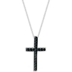 Elli Kreuz Kristalle 925 Sterling Silber 45 Damen 