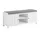 SoBuy Schuhbank 105 x 43 x 35 cm mit einer Schublade / weiß