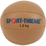 Sport-Thieme Medizinball Tradition Schwarz 23 cm