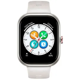 Honor Choice 49 mm BT Kunststoffgehäuse weiß Sportarmband weiß One Size