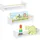 Relaxdays Kinderregal 3er Set 3-tlg.  Weiß/Hellbraun