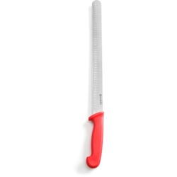 Hendi Schinken-/ Lachsmesser, 490x25x40 mm, rot