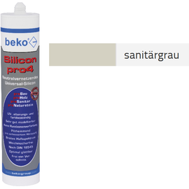 Beko pro4 Premium-Silicon 310ml - sanitärgrau
