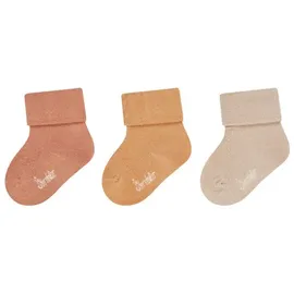 Sterntaler Baby Socken 3er-Pack uni in beige, | Gr.: 18