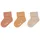 Sterntaler Baby Socken 3er-Pack uni in beige, | Gr.: 18