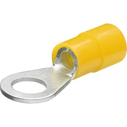 KNIPEX Kabelschuh/Ringform isoliert, gelb 100 Stück - 9799179