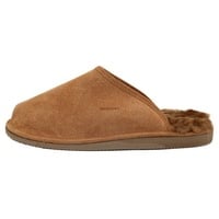 Hollert Lammfell Hausschuhe Pantoffeln Anton Cognac Premium Herren Fellschuhe aus 100% Merino Lammfell Größe 44 EU - 44 EU