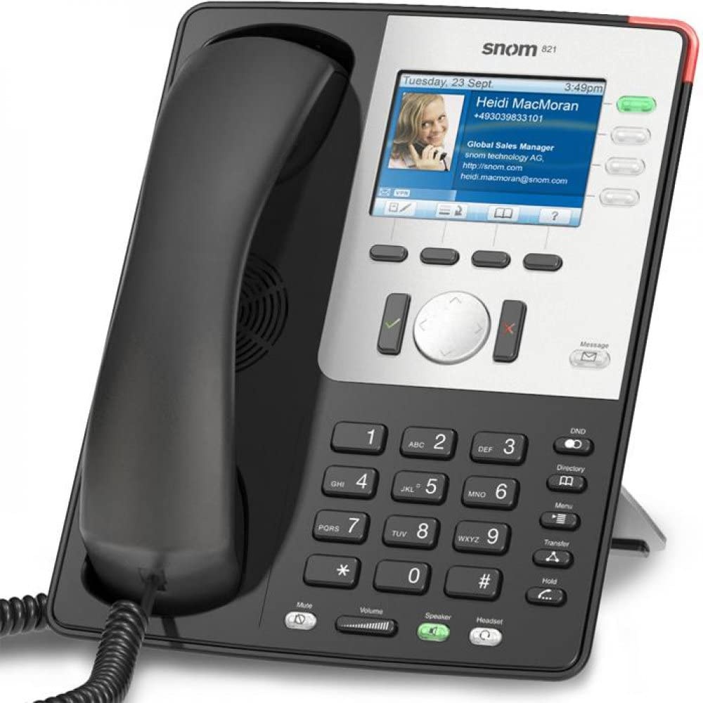 Snom 821 Executive Business phone Black