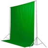 Hintergrundfolie Chroma Key (200 cm, 300 cm), Hintergrundsystem, Grün