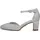 TAMARIS Damen Pumps mit Blockabsatz, metallic, 41 EU