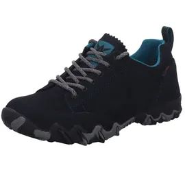 Allrounder NASAN Tex Damen, Schnürschuhe wasserdicht blau aus Leder Velour und Textil