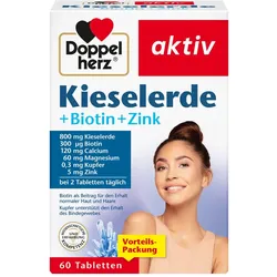 Doppelherz aktiv Kieselerde + Biotin + Zink 60 St