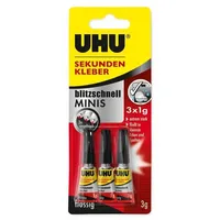 UHU Sekundenkleber Minis flüssig