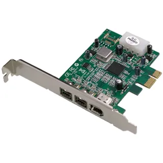 Dawicontrol DC-FW800 FireWire PCIe Hostadapter Kontrollerkarte