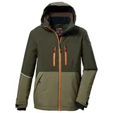 KILLTEC Jungen Skijacke KSW 388 BYS SKI JCKT, oliv, 176,