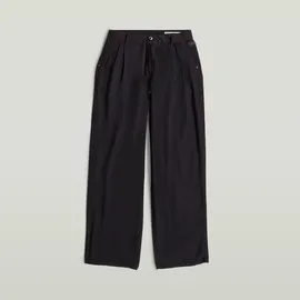 G-Star Pleated Chino Schwarz 32-34