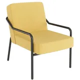 medso powered by paperflow Sessel MEDSO M Stoff 58,0 x 74,3 x 73,6 cm Gelb/Schwarz
