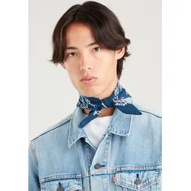 Levi's "UNISEX", Damen, blau (navyblau), Web, Baumwolle, Paisley, Modetücher, Paisley-Nickituch