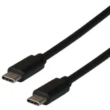 EFB-Elektronik USB-C auf USB-C 2 m Schwarz