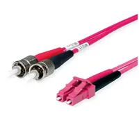Telegärtner 100012189 Glasfaser LWL Anschlusskabel [1x ST-Stecker - 1x