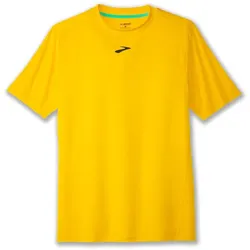Brooks Herren High Point Short Sleeve gelb