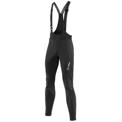 Löffler Fahrradhose Warm-Up Bib Tights WS Warm (winddicht, atmungsaktiv) lang schwarz Herren