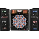 Karella Elektronische Dartscheibe - Dartautomat "CB 90" inkl. 12 Softdarts,schwarz,