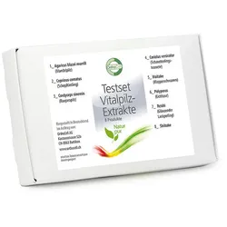 Testset Vitalpilze (8 Extrakte)