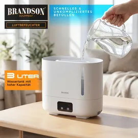 Brandson Aroma Diffuser Luftbefeuchter 3 l weiß
