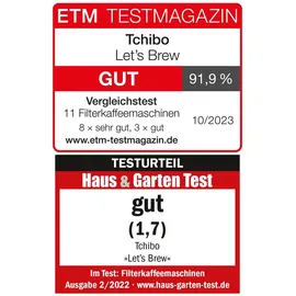 Tchibo Let‘s Brew weiß