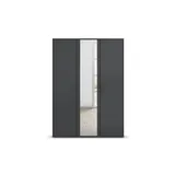Rauch Drehtürenschrank »Kleiderschrank Schrank Garderobe Wäscheschrank VOYAGER«, (in 3 verschiedenen Ausstattungen BASIC/CLASSIC/PREMIUM), mit modernen Griffen in Graumetallic und Spiegel