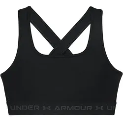 Schwarzer Crossback Under Armour Bra Dame S