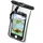 Hama Finest Sports (Universal), Smartphone Hülle, Schwarz, Transparent