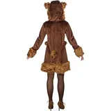 Orlob NEU Damen-Kleid Bär mit Kapuze, Gr. 42-44
