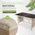 Juskys Manacor Lounge-Set creme/sand inkl. Abdeckung