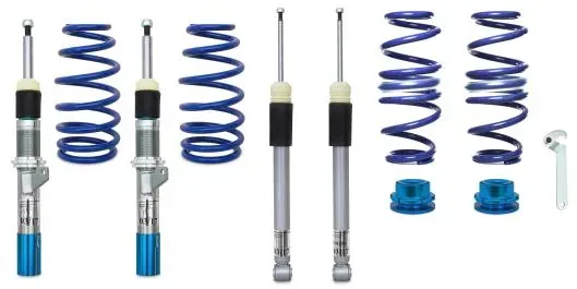 BlueLine Gewindefahrwerk passend für A3 (GY) passend für Audi A3 (8GY) 2020-, (Achslast VA 1035 kg) nur passend bei HA Verbundlenker (Torsion), Gewinde/ Feder