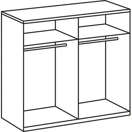 WIMEX Kinderkleiderschrank New York 180 x 236 x 58 cm weiß