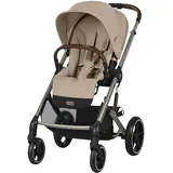 Cybex Balios S Lux taupe frame almond beige
