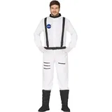 FIESTAS GUIRCA Astronauten Kostüm Herren– Raumfahrer Kostüm Weltall Herren - Gr L52 – 54 - Weltraum Kostüm Herren Karneval, Weltraum Verkleidung Fasching, Kostüm Astronaut Herren Weltall Themen Party