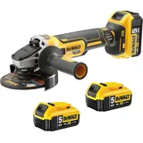 DeWalt DCG405P3 inkl. 3 x 5,0 Ah + T-Stak